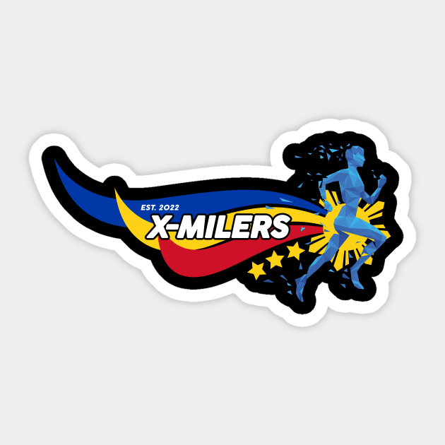 X-MILERS Sticker by reigedesign